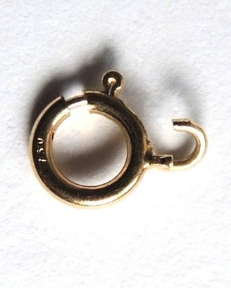 Anello a molla in oro 18kt; 22€ => 13€ (-40%)