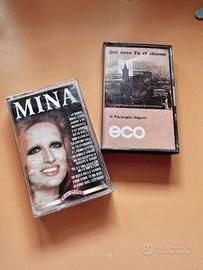 Musicassette vintage Mina e altri artisti