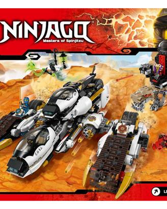 Istruzioni Lego NINJAGO Raider ultra sonico 70595