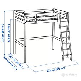 Letto a soppalco bambino