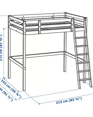 Letto a soppalco bambino