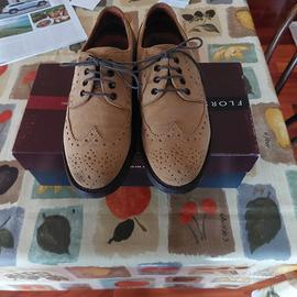 Scarpe Florsheim 42 (8) camoscio senape