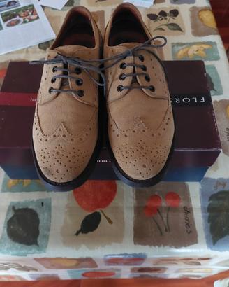 Scarpe Florsheim 42 (8) camoscio senape