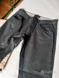 Pantaloni uomo Cotton & Silk taglia 52 grigio