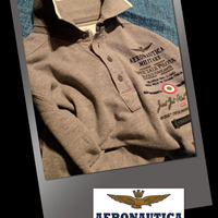 Polo uomo AERONAUTICA MILITARE tg.M, TOP