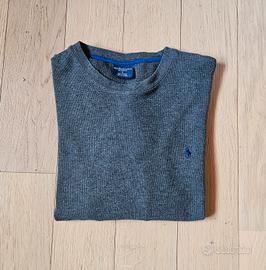 Maglioncino Ralph Lauren grigio uomo (tg. M)
