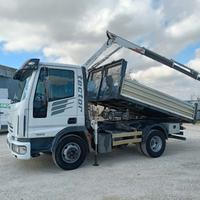 Camion Iveco 75E15K Tector Gru/Rib