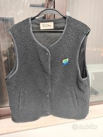 Gilet in pile di lana d'agnello American Vintage/M