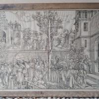 La Resurrezione di Lazzaro - stampa antica