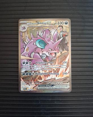 🇩🇪 Nidoking ex Team Rocket 233/182 Tedesco NM