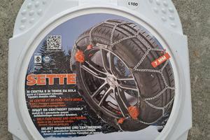 catene da neve NUOVE 7mm M45 R14 R15 R16 R17 R18 