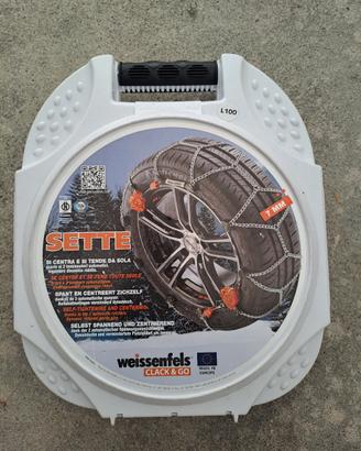 catene da neve NUOVE 7mm M45 R14 R15 R16 R17 R18 