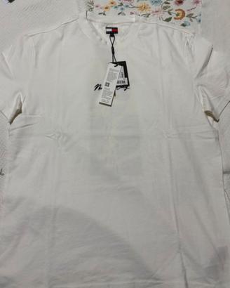 Tommy Jeans T-shirt uomo bianca L nuova