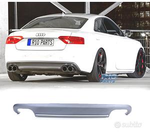 DIFFUSORE PER AUDI A5 COUPE CABRIO 11-17 LOOK S5