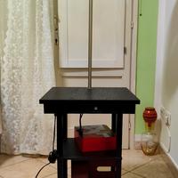 Lampada da Terra / Tavolino con Porta Ricarica USB