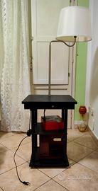 Lampada da Terra / Tavolino con Porta Ricarica USB
