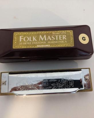 Armonica Suzuki Folk Master 1072 in Sol (G)