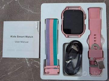 Smartwatch Bambini 4G UCANI con GPS e SOS (Rosa Sc