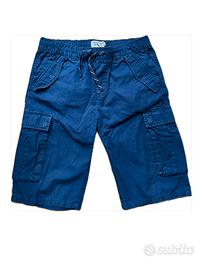 Bermuda cargo blu - tg. 14/15 anni