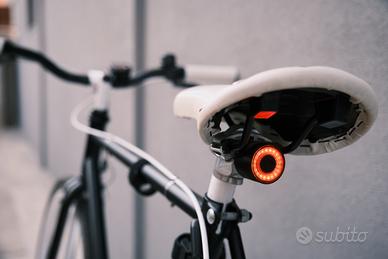 Bici a scatto fisso (fixed) bianca