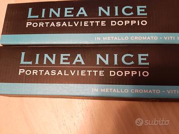 due porta salviette doppio