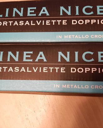 due porta salviette doppio