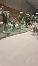 Runner verde salvia (4 pezzi)