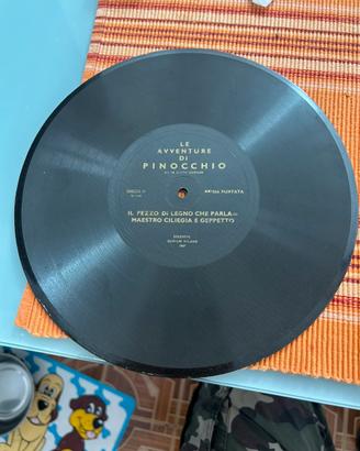 Dischi 78 giri Avventure Pinocchio 1933