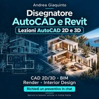 Disegnatore AutoCAD e Revit - Lezioni AutoCAD