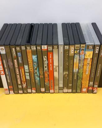 Lotto n. 10 di 20 video giochi in DVD originali,