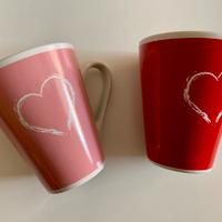 Tazze con cuore