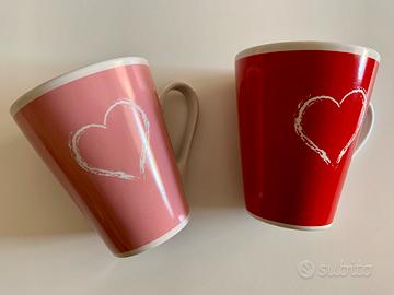 Tazze con cuore