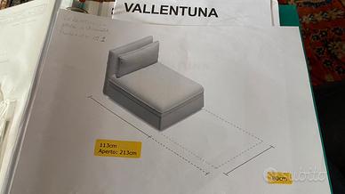 Poltrona trasformabile in letto singolo Ikea