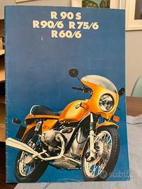 Bmw R90 S   R90/6    R75/6  R60/6 depliant