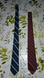 set  2 cravatte vintage 