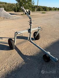 Irrigatore/gettone per irrigazione carrellato