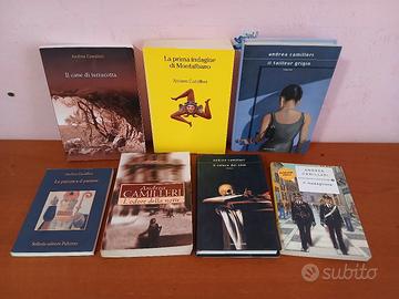 Lotto 7 Libri Andrea Camilleri