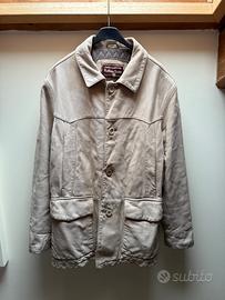 cappotto marlboro classic in pelle vintage