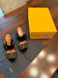 Scarpe zeppe Fendi nuove originali