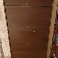 Scarpiera in legno