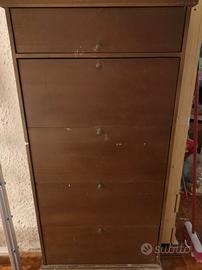 Scarpiera in legno