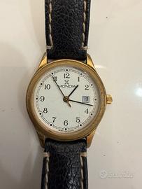 Orologio quarzo mondia vintage con datario