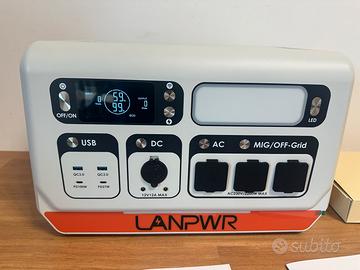Power station LANPWR 2400w e 2048wh