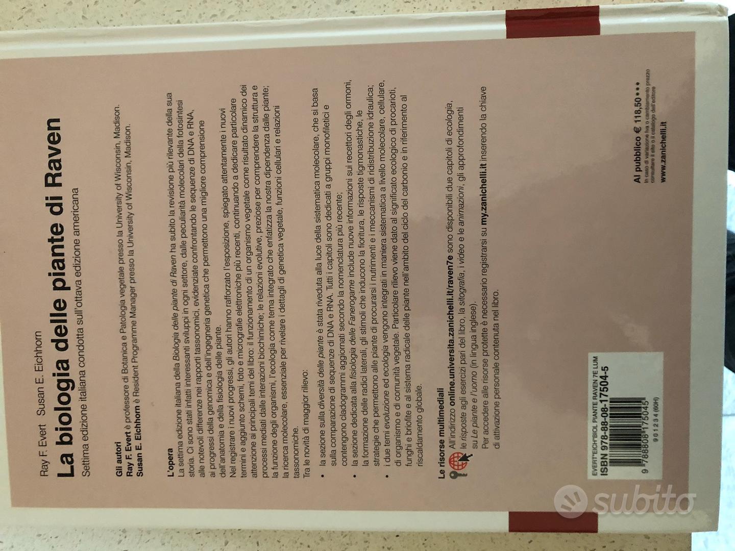 la biologia delle piante di Raven - Libri e Riviste In vendita a Varese