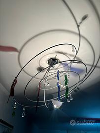Lampadario Artemide Sibilla a spirale come nuovo