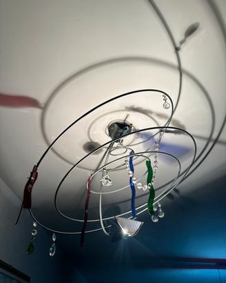 Lampadario Artemide Sibilla a spirale come nuovo