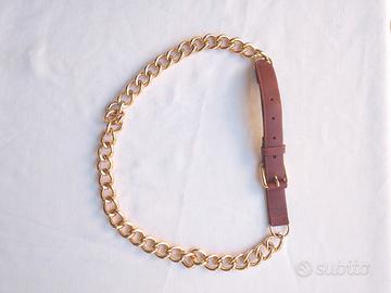 cintura donna con catena dorata