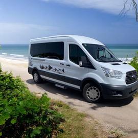 Ford Transit Camper 2017 con bagno e doccia