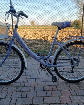 BICI LOMBARDO DA DONNA 24 PARI AL NUOVO 120 EURO