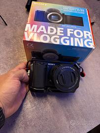 SONY ZV-E10 + OBIETTIVO + RING